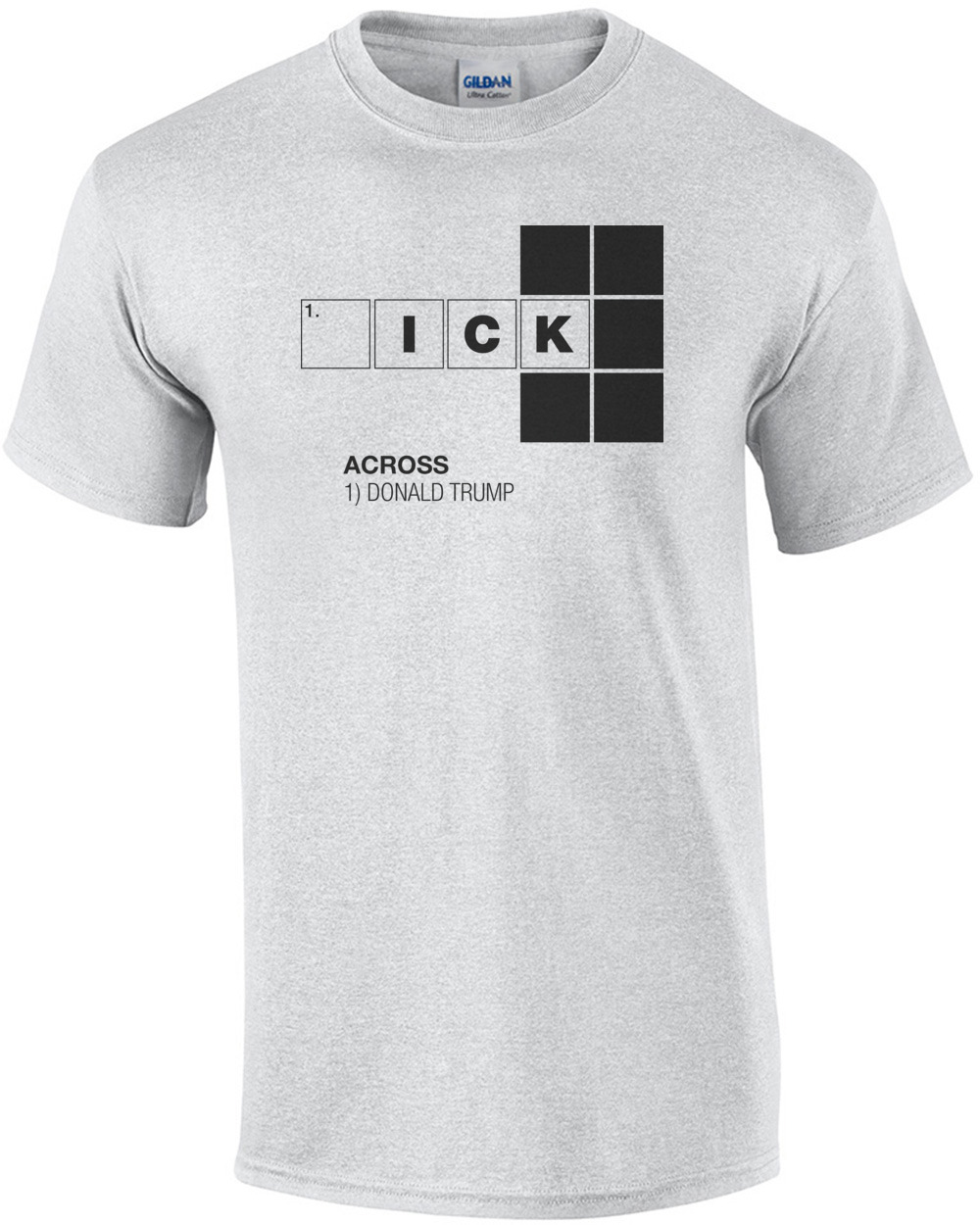 Anti Donald Trump Crossword Puzzle T-Shirt