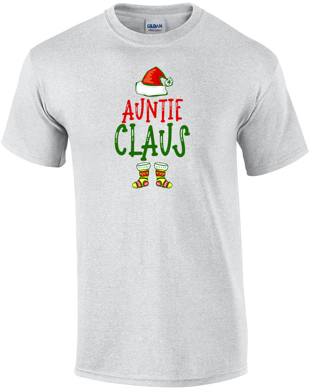 Auntie Claus - Funny Aunt Christmas T-Shirt