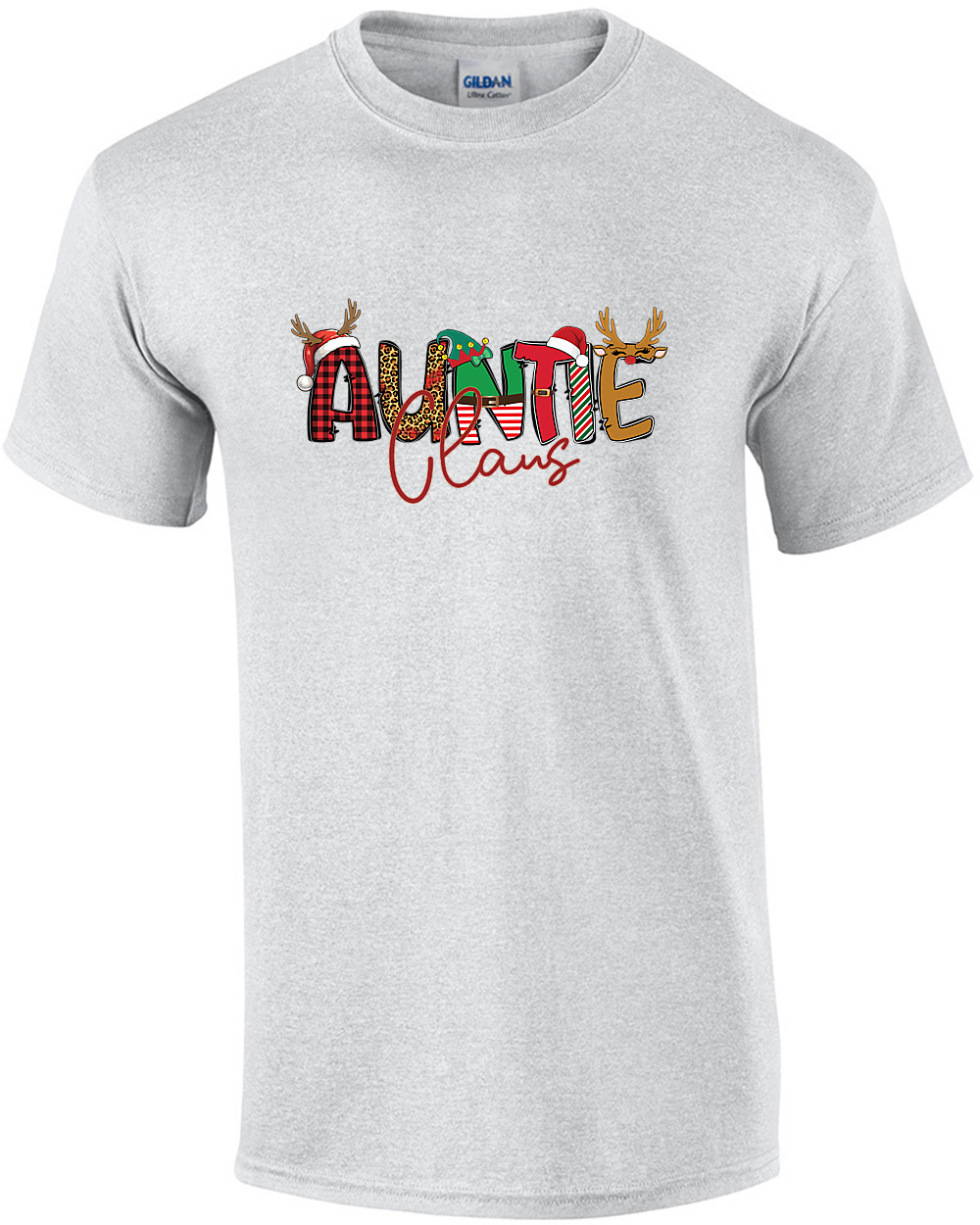 Auntie Claus - Funny Cute Aunt Santa Christmas T-Shirt