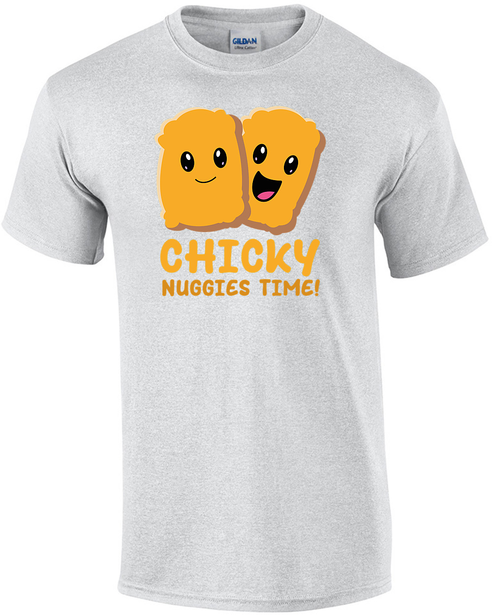 Chicky Nuggies Time! Funny Viral Meme T-Shirt