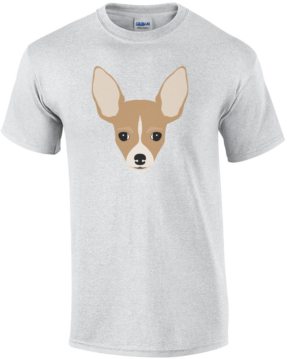 chihuahua head - chihuahua t-shirt