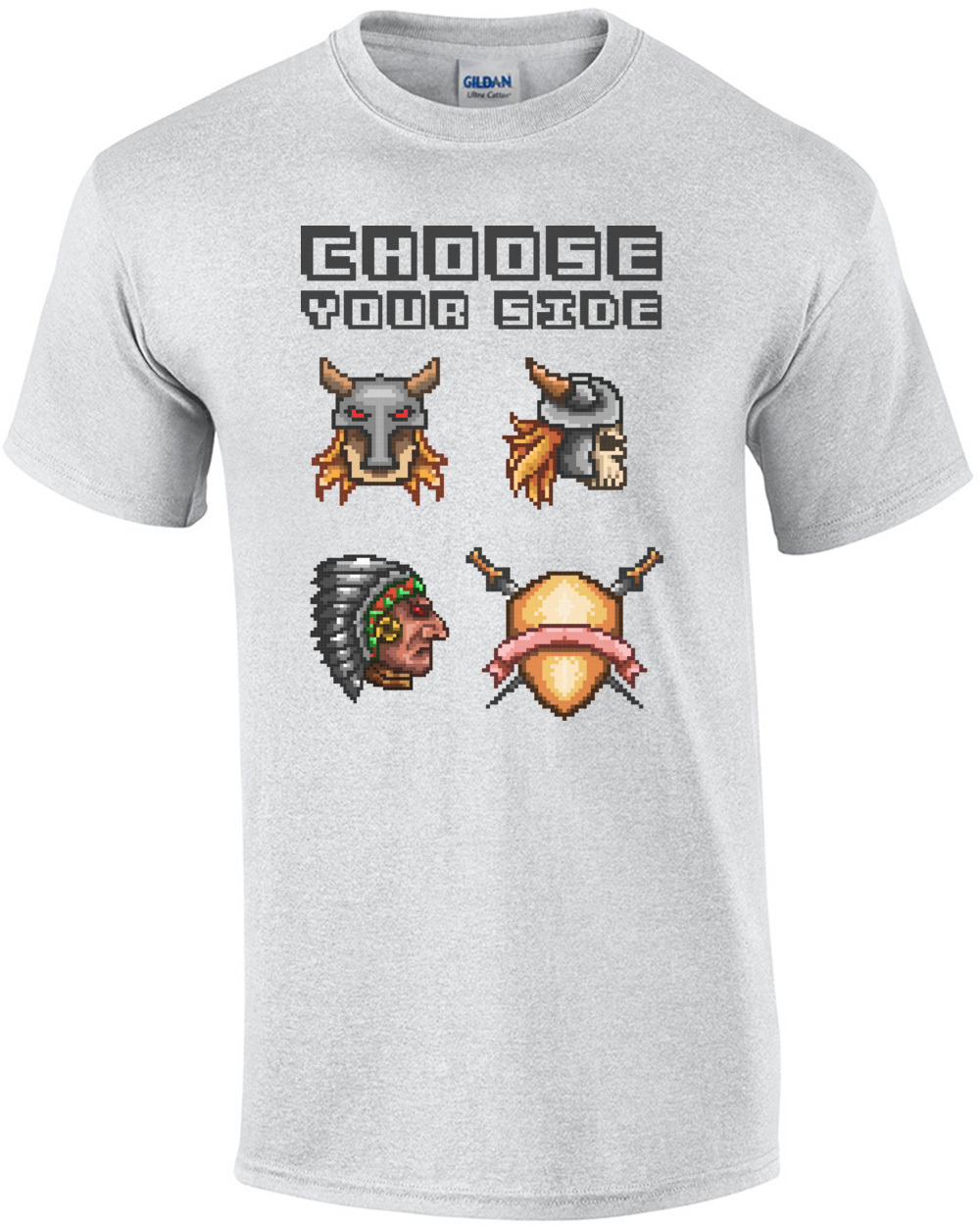 Choose Your Side Retro Gaming T-Shirt