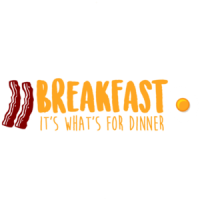 Breakfast - It's whats for dinner - funny t-shirt
