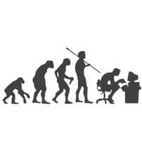 Evolution Computer User - Funny Evolution T-Shirt