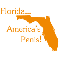 Florida... America's Penis!  Funny Shirt