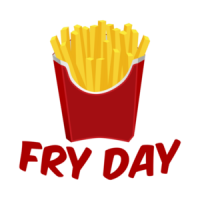 Fry Day Funny French Fries Pun T-Shirt