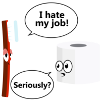 I hate my job. Seriously? Funny T-Shirt