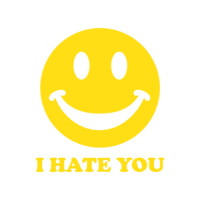 I Hate You Smiley Shirt