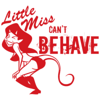 Little Miss Can't Behave T-shirt