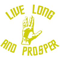 Live Long and Prosper - Star Trek T-Shirt
