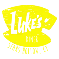 Luke's Diner Stars Hallow, CT Gilmore Girls t-shirt