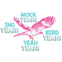 Mock Yeah Ing Yeah Bird Yeah Mockingbird - Dumb and Dumber T-Shirt - Jim Carrey - 90's T-Shirt