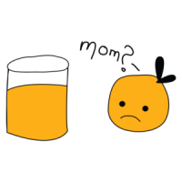 Mom? Orange Juice Funny Shirt