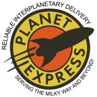 Planet Express - Reliable Interplanetory Delivery Serving The Milky Way And Beyond! Futurama T-Shirt