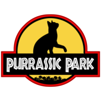 Purrassic Park - Funny Cat T-shirt