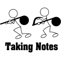 Taking Notes - Pun T-Shirt