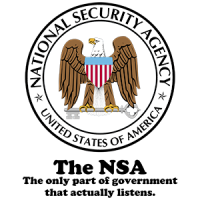 The Nsa The Government Is Listening! Funny Shirt