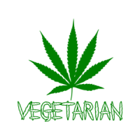 Vegetarian - Weed Shirt