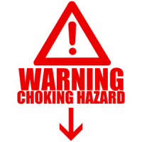 Warning! Choking Hazard Below Shirt
