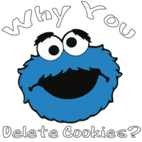 Why You Delete Cookies? Cookie Monster T-Shirt