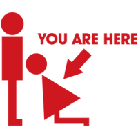 You Are Here - Blowjob T-shirt