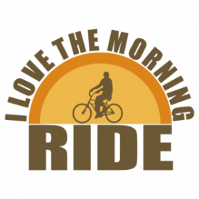 I Love The Morning Ride T-shirt