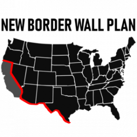 New Border Wall Plan - Republican T-Shirt - Pro Trump T-Shirt