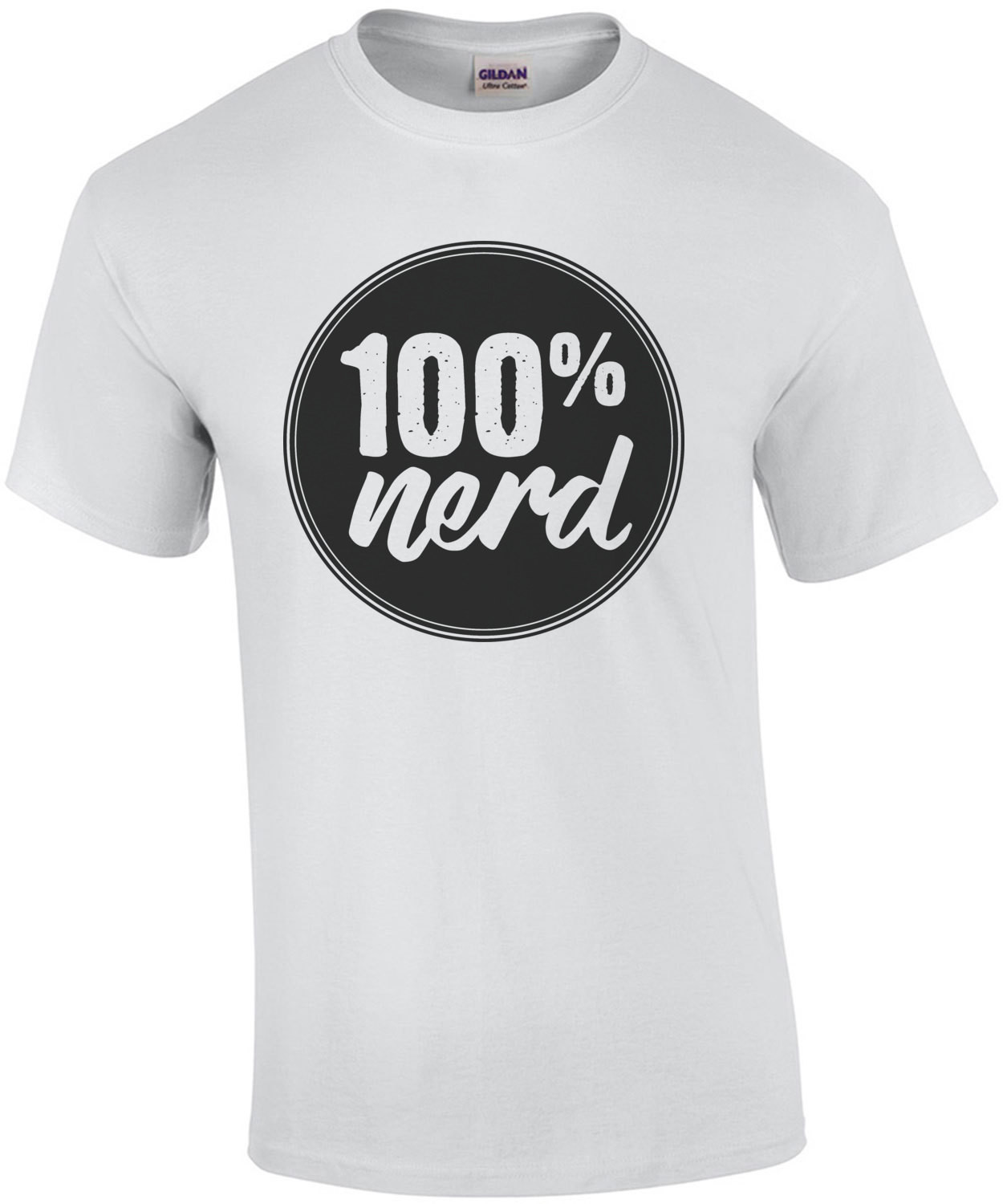 100% nerd t-shirt