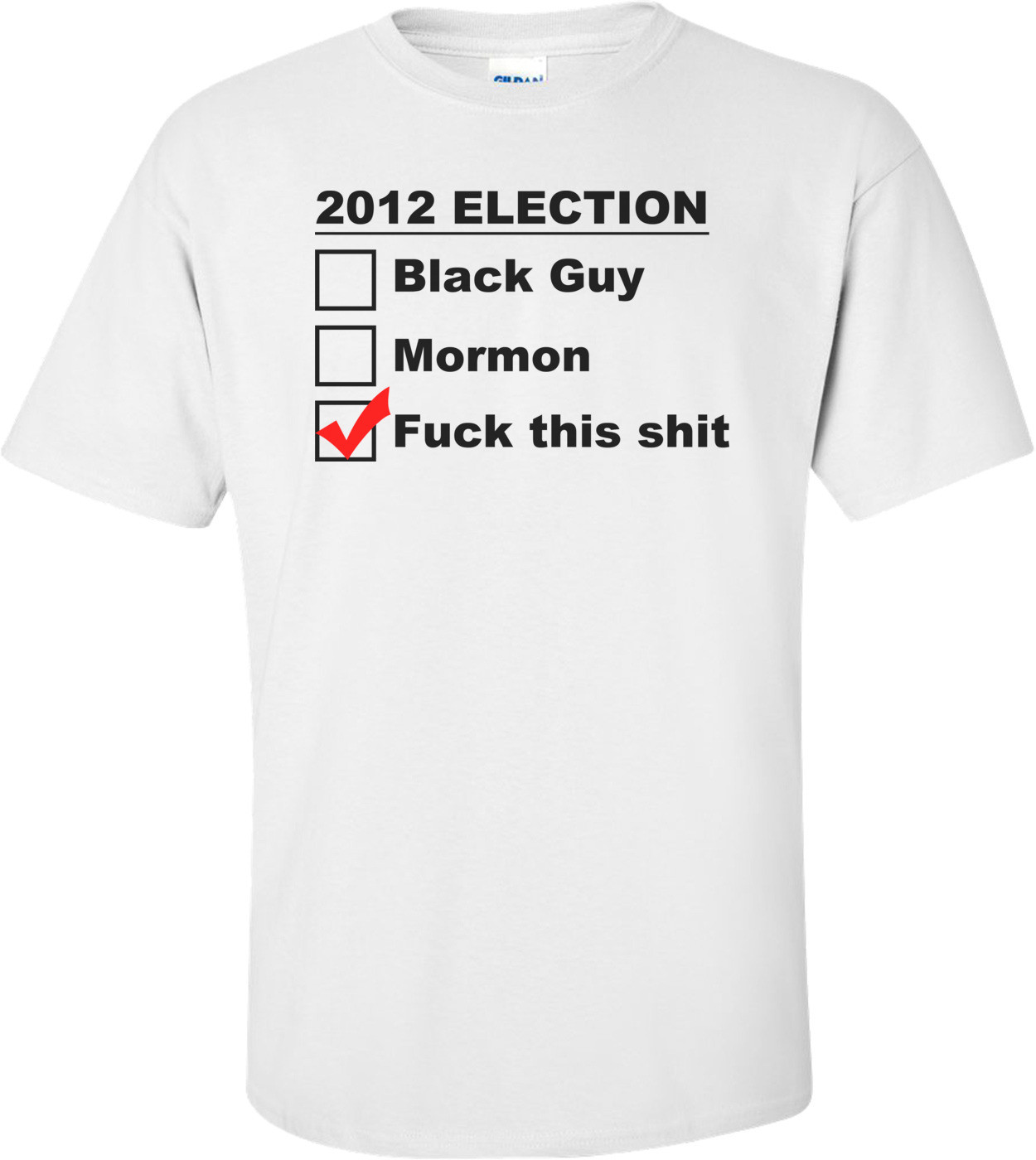 2012 Election - F This! Funny Political Shirt