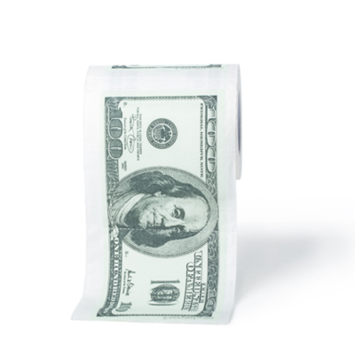 Money Toilet Paper