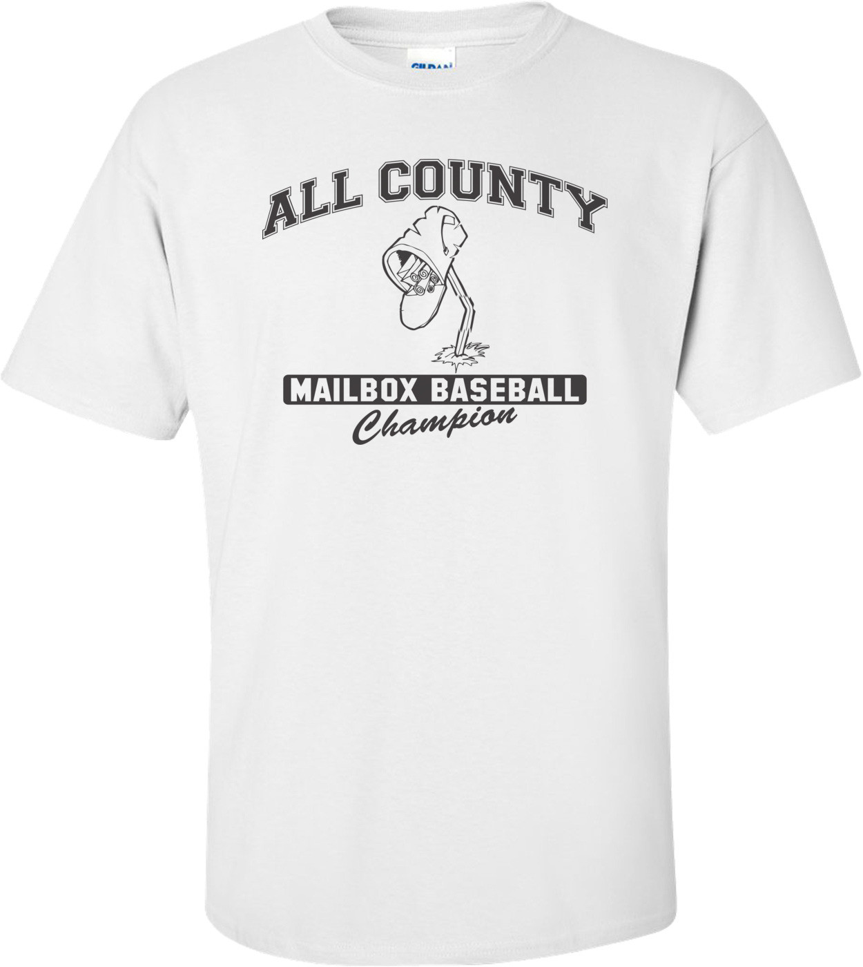 All County Mailbox Baseball Champion T-shirt