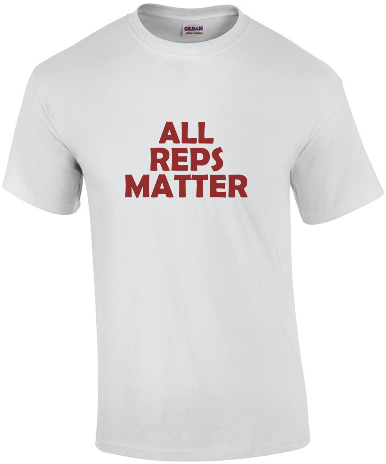 All reps matter - workout t-shirt