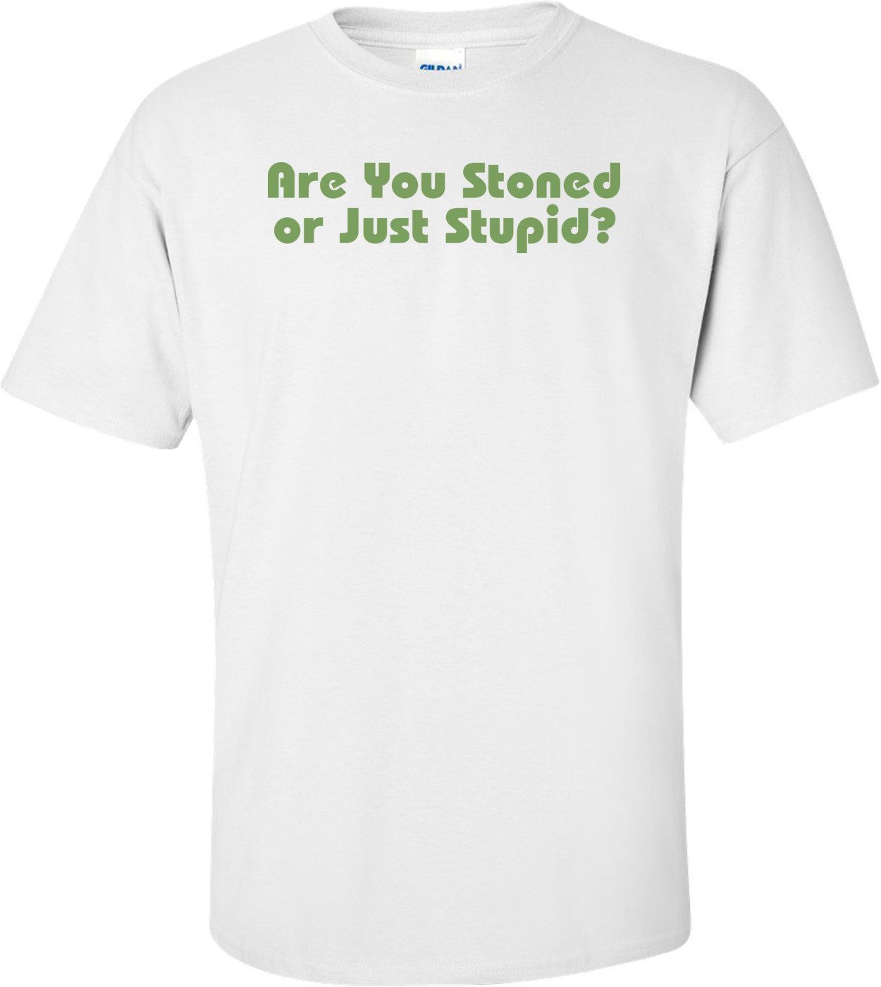 Are You Stoned Or Just Stupid T-shirt