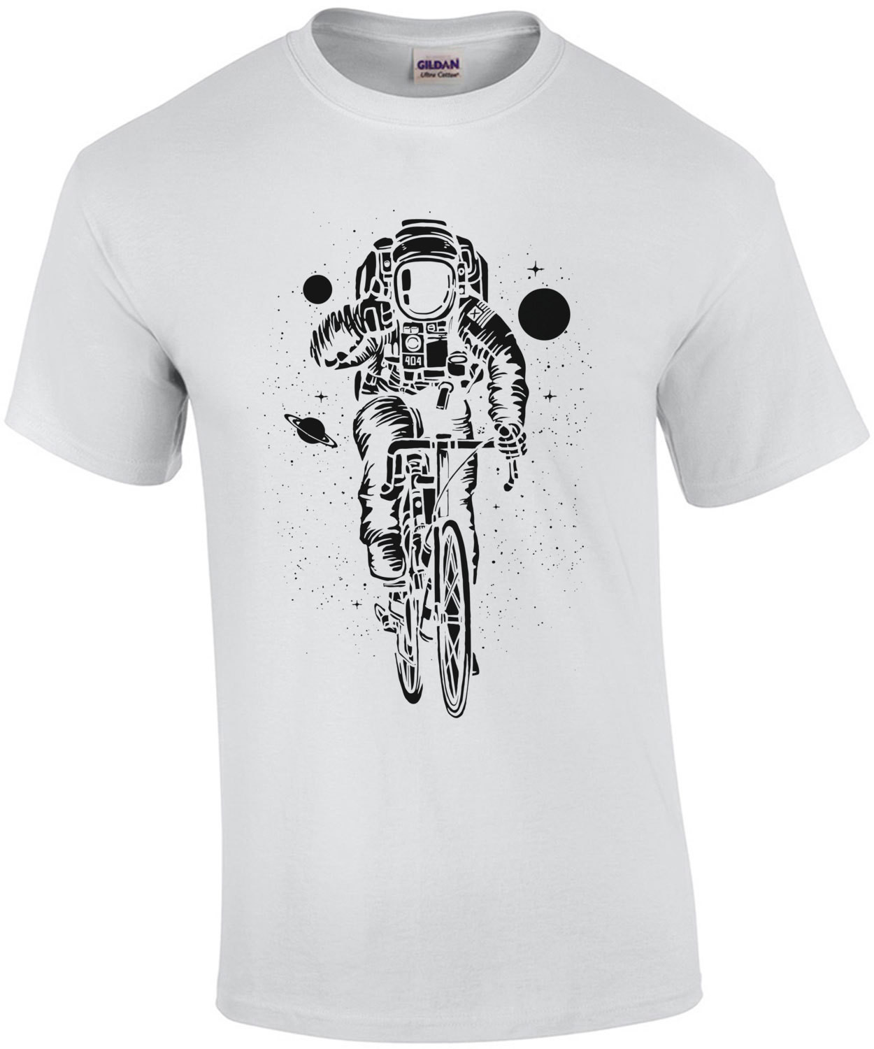 Astronaut On A Bicycle T-Shirt