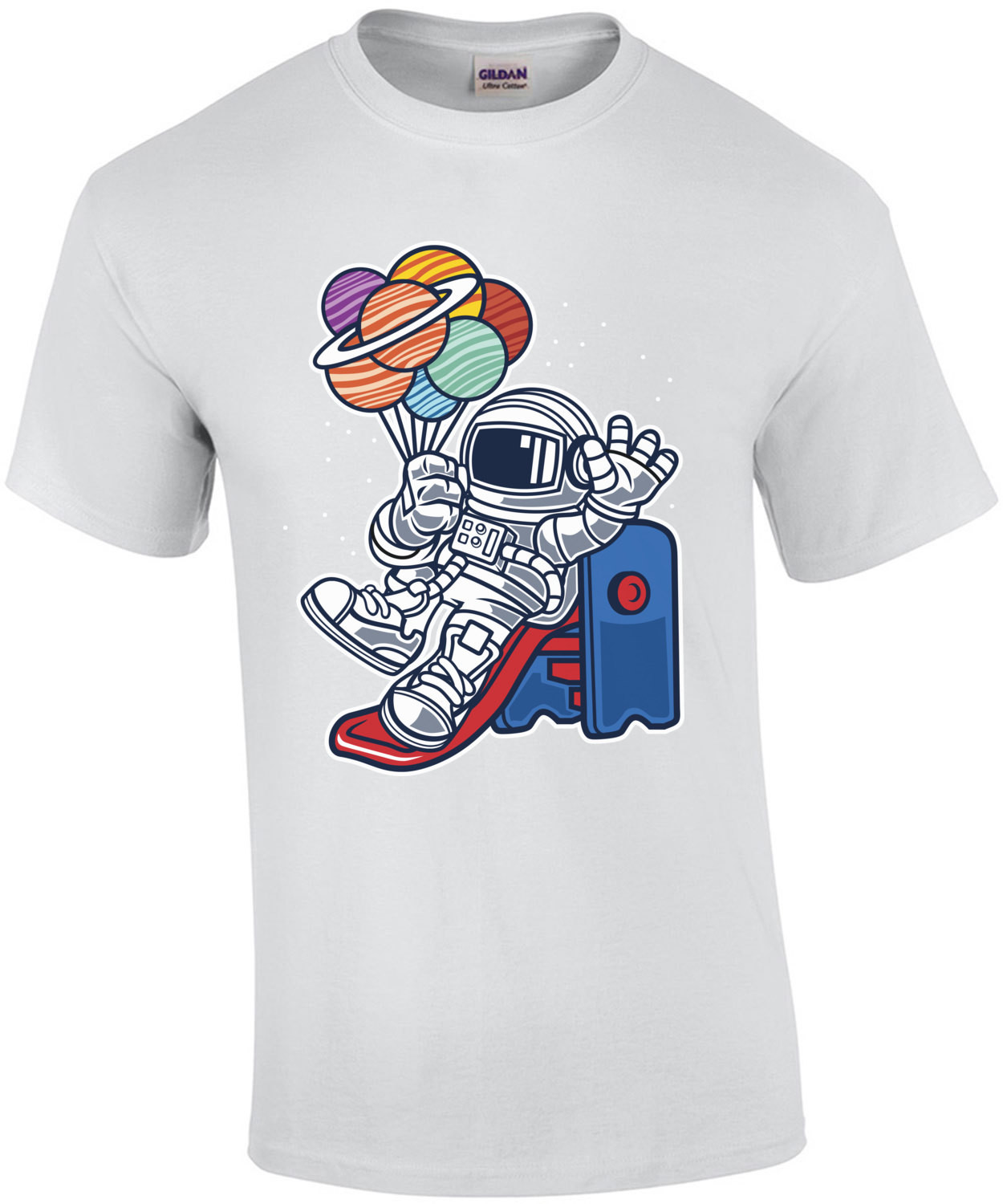 Astronaut Space Slider T-Shirt
