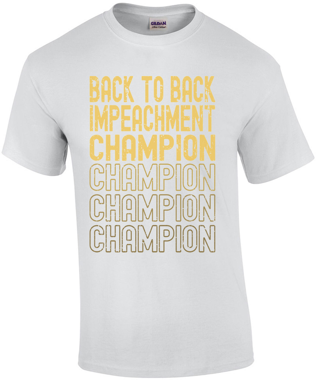 Back to back impeachment champion - Trump 2024 Republican Election T-Shirt