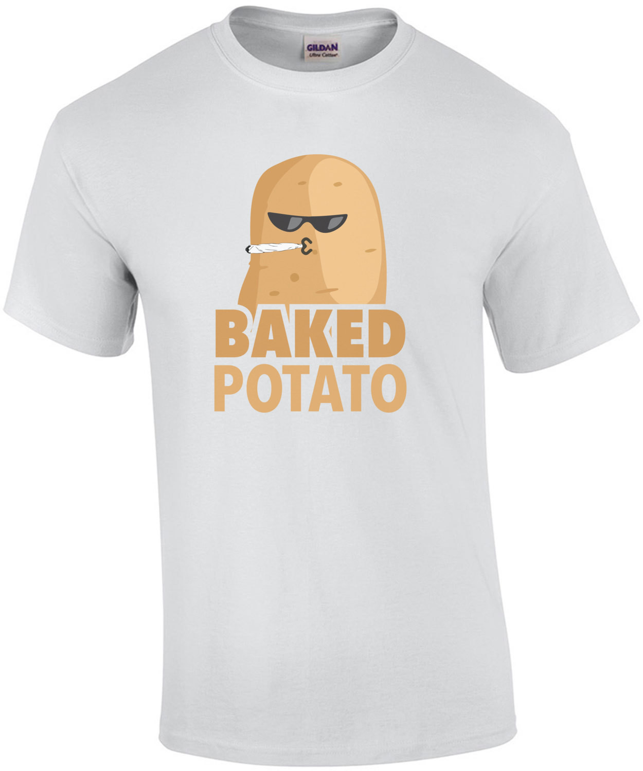 Baked Potato - funny weed t-shirt