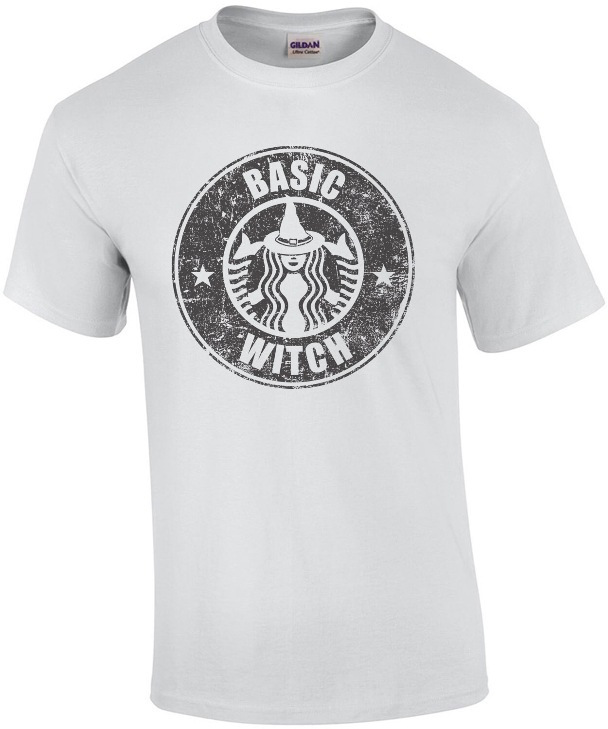 Basic Witch Cute Distressed Shirt