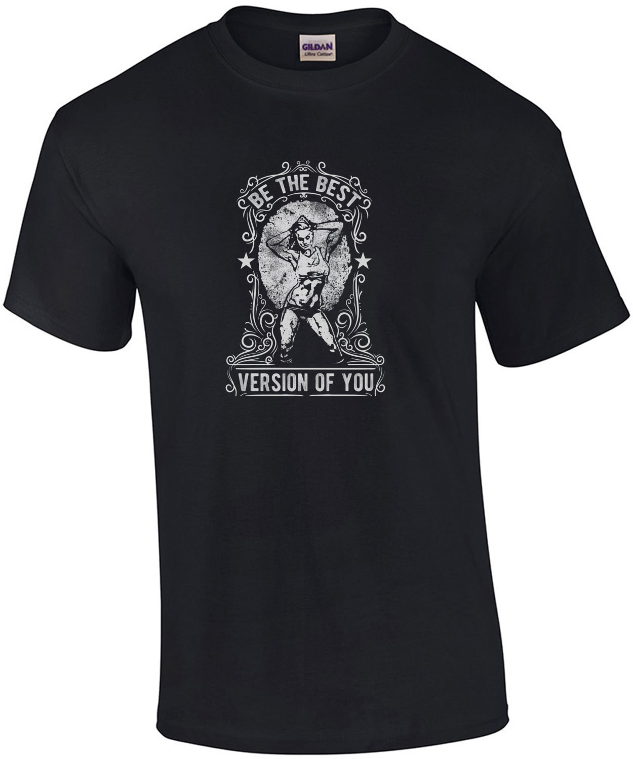 Be The Best Version Of You Motivational Womens Gym T-Shirt