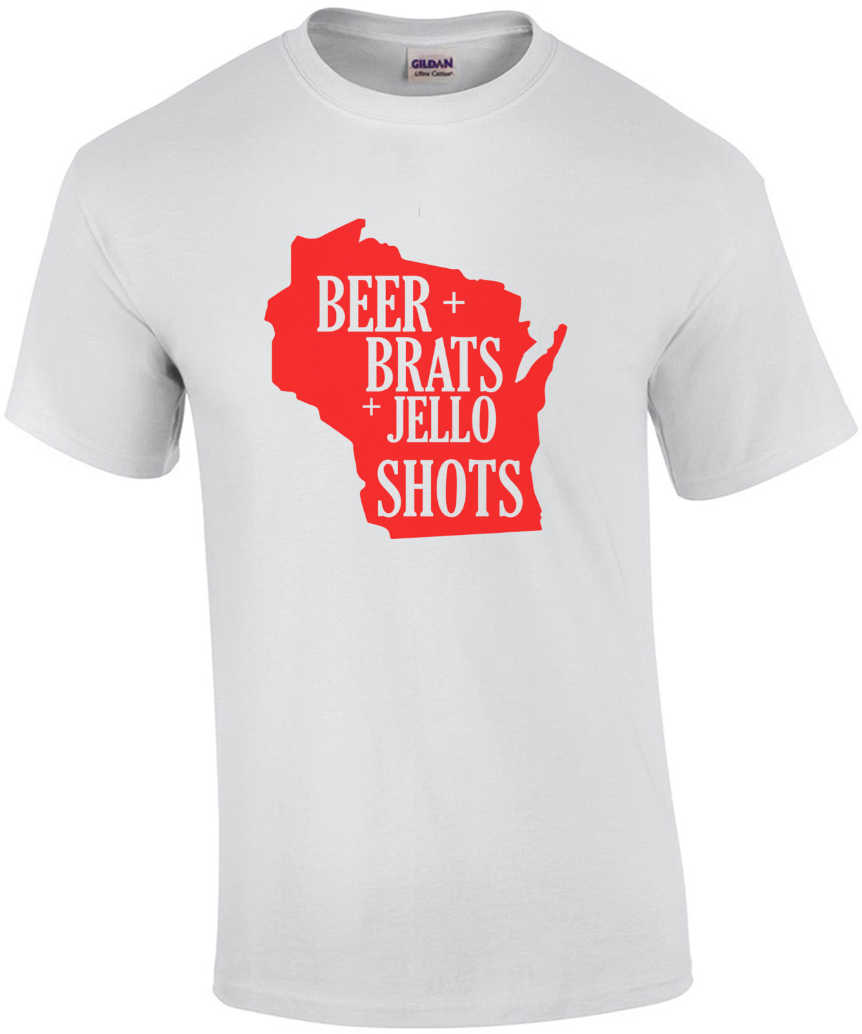 Beer Brats Jello Shots - Wisconsin T-Shirt