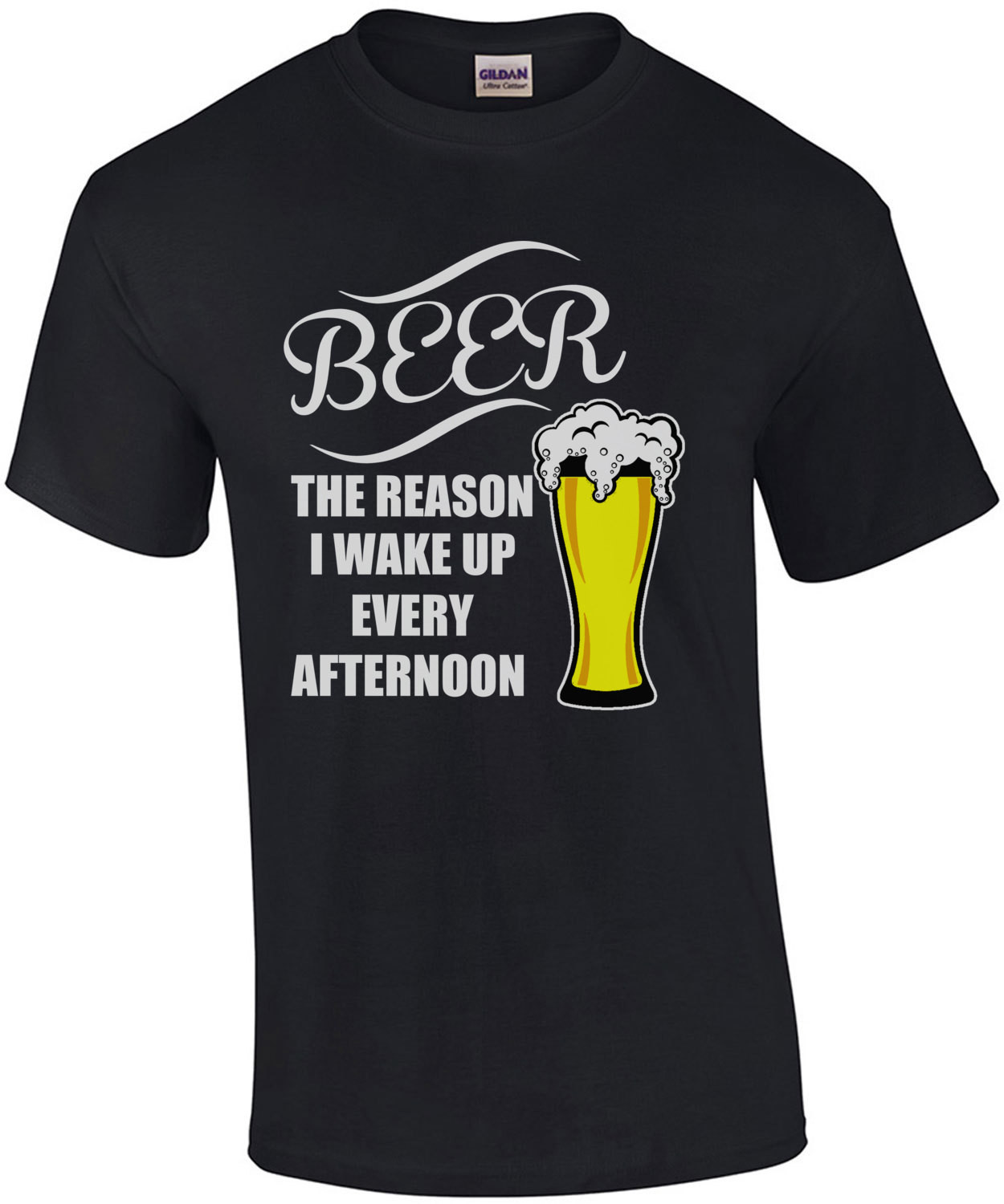 Beer It's The Reason I Wake Up Every Afternoon T-Shirt
