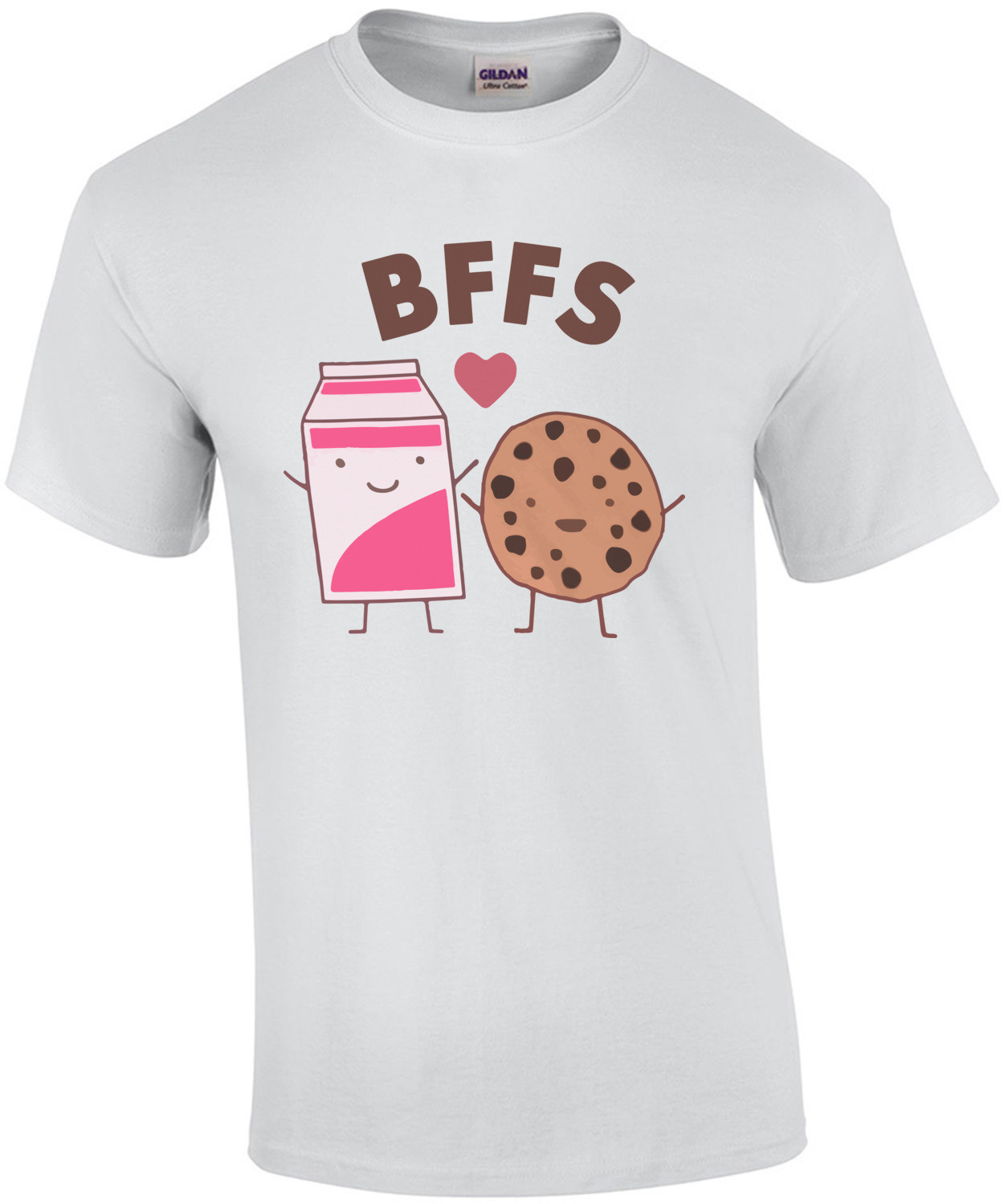 Best Friends - Cookies and Milk Funny T-Shirt