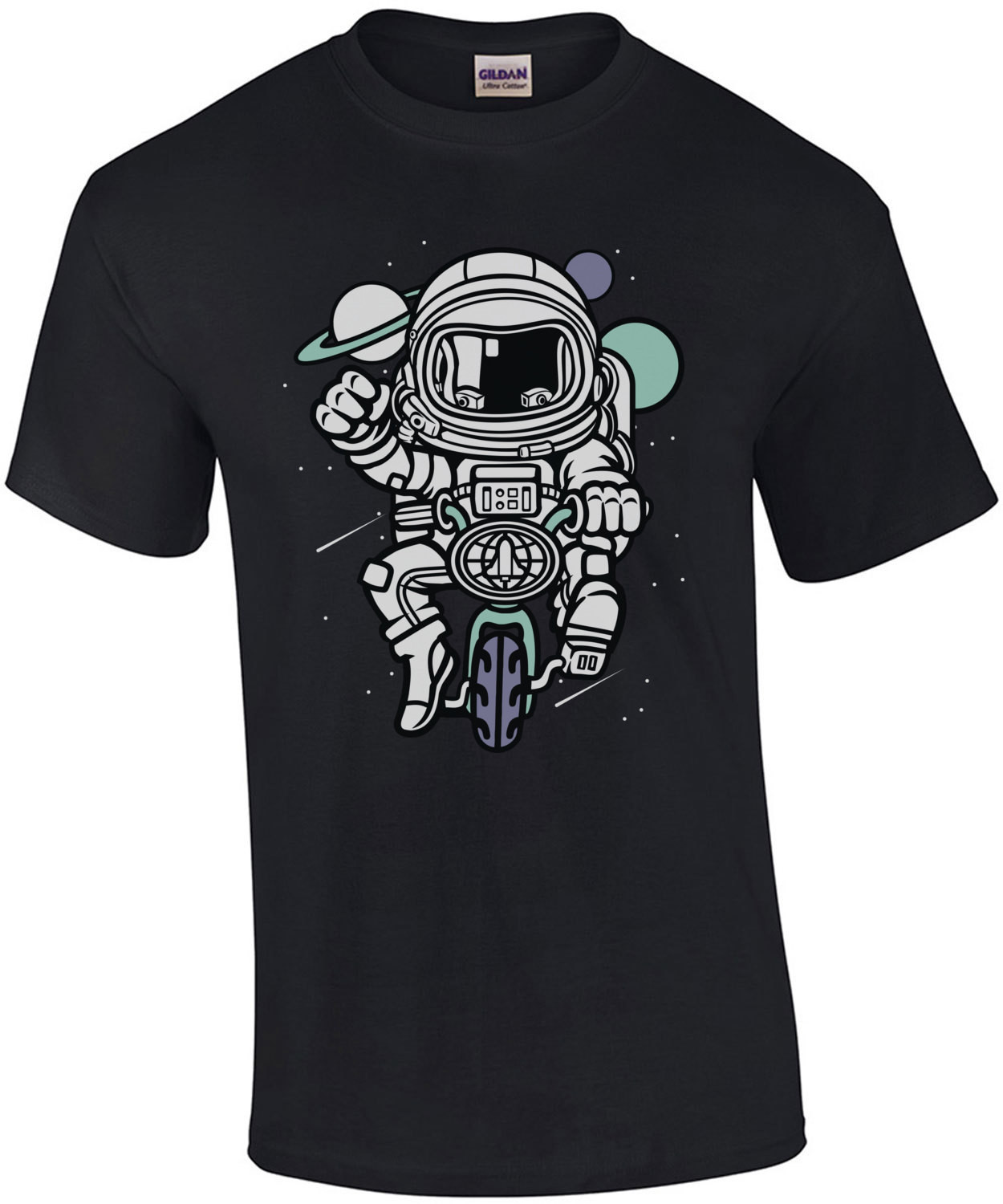 Bicycling In Space Astronaut T-Shirt