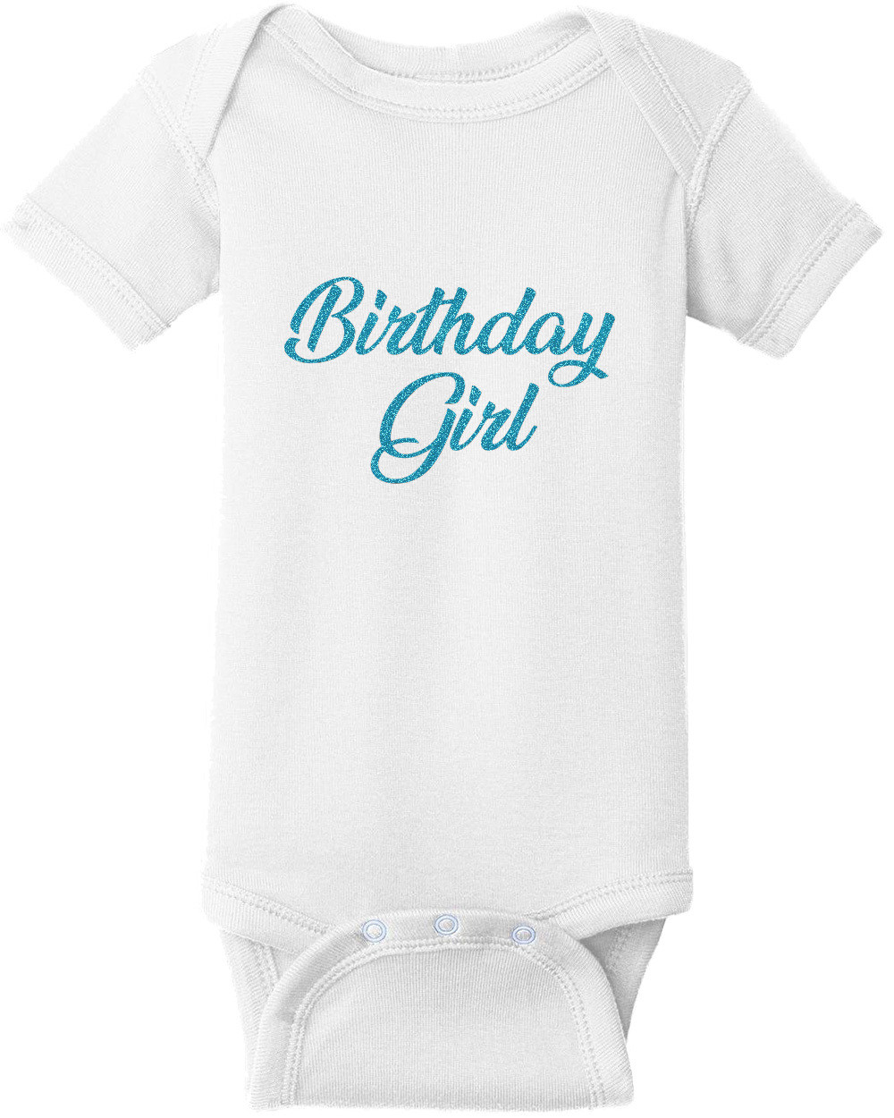 Birthday Girl Shirt - Name, Age, Custom Title - Girl's Happy Birthday. Custom T-Shirt with your girl's name and age on the back. Personalized Birthday T-Shirt