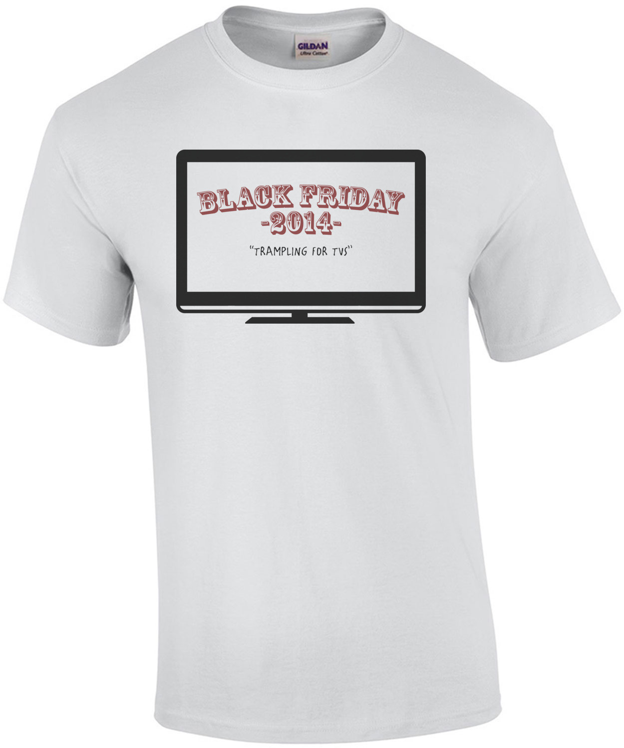 Black Friday 2014: Trampling For TVs T-Shirt