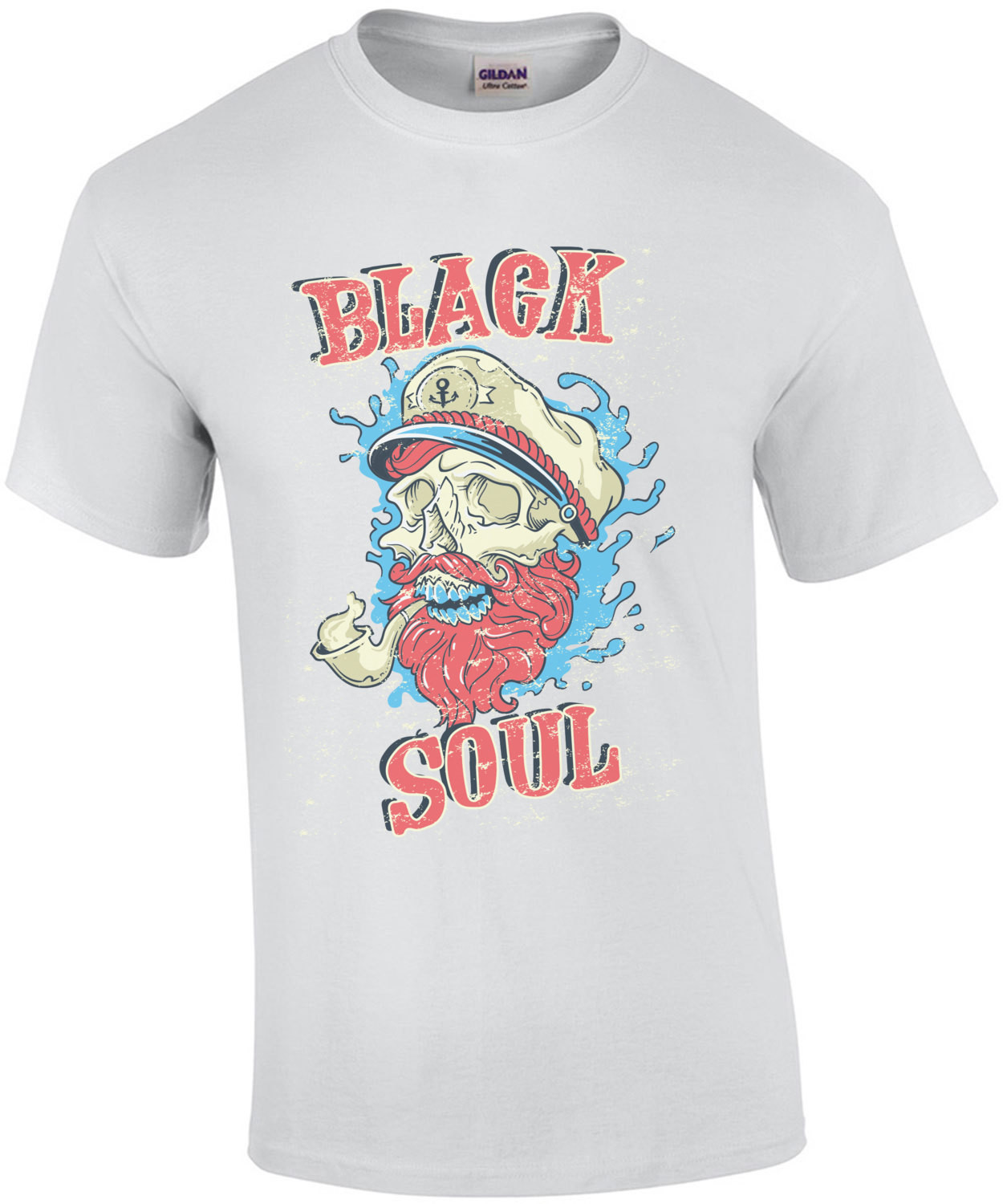 Black Soul Gothic Sailing T-Shirt