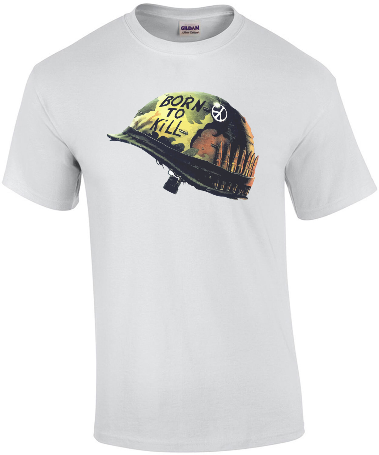 Born to kill helmet - Full Metal Jacket - 80's t-shirt