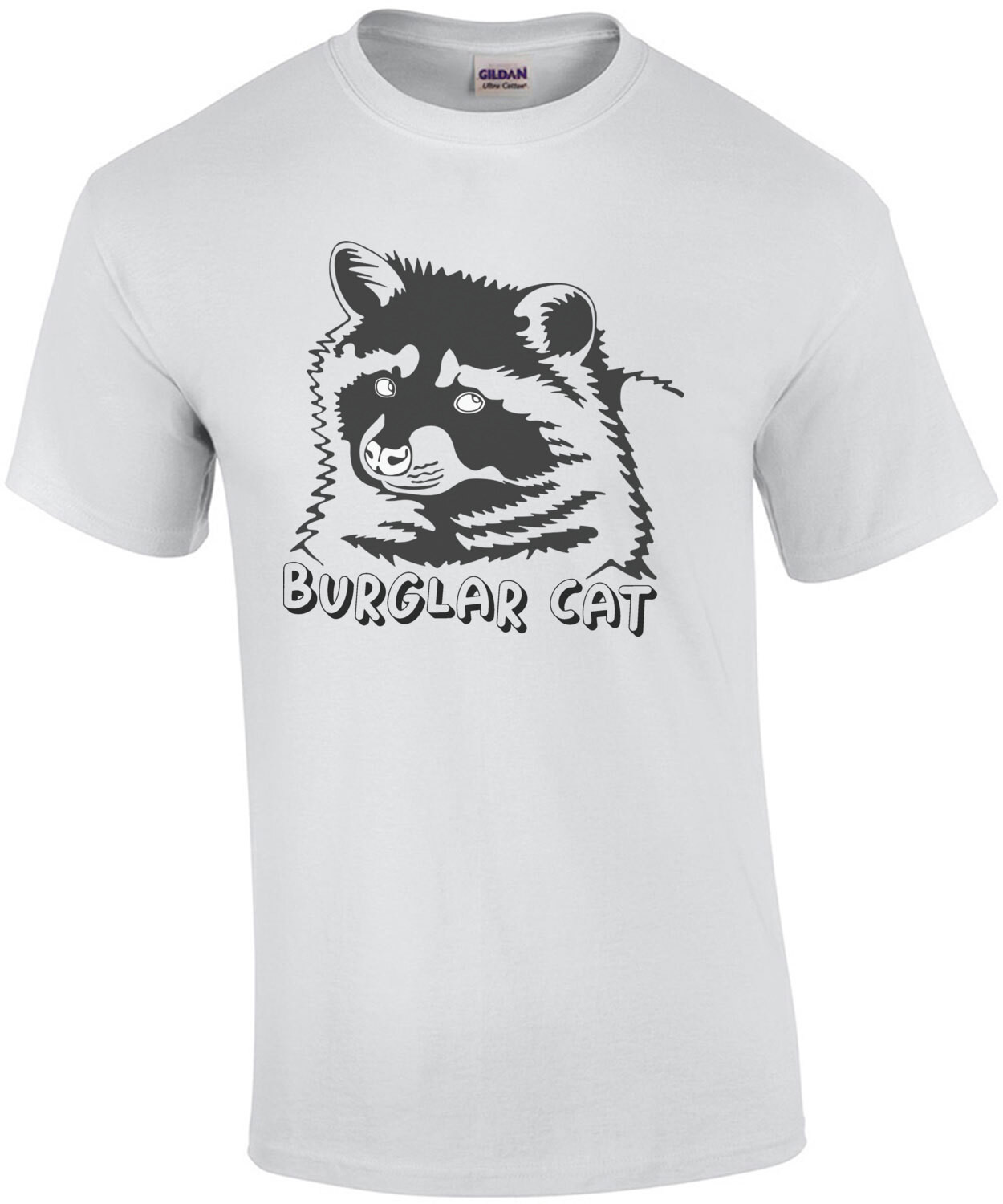 Burglar Cat Funny Raccoon Shirt