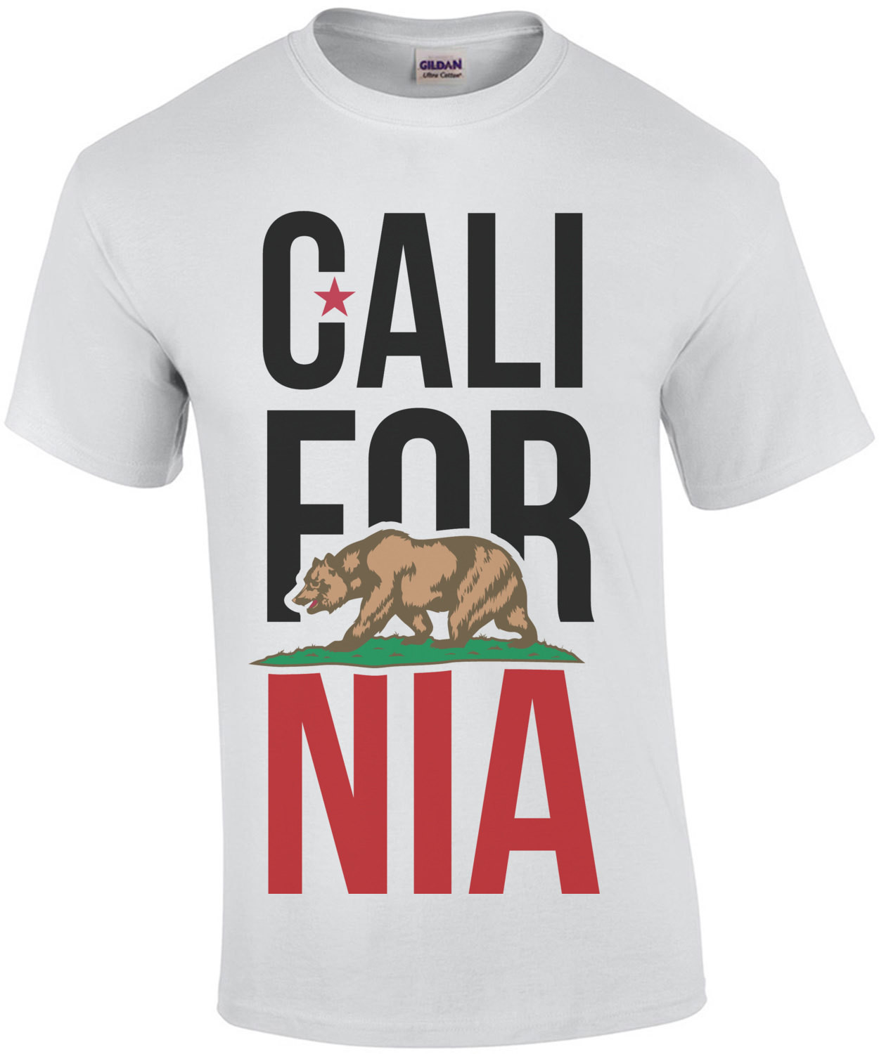 California Bear T-Shirt - California T-Shirt