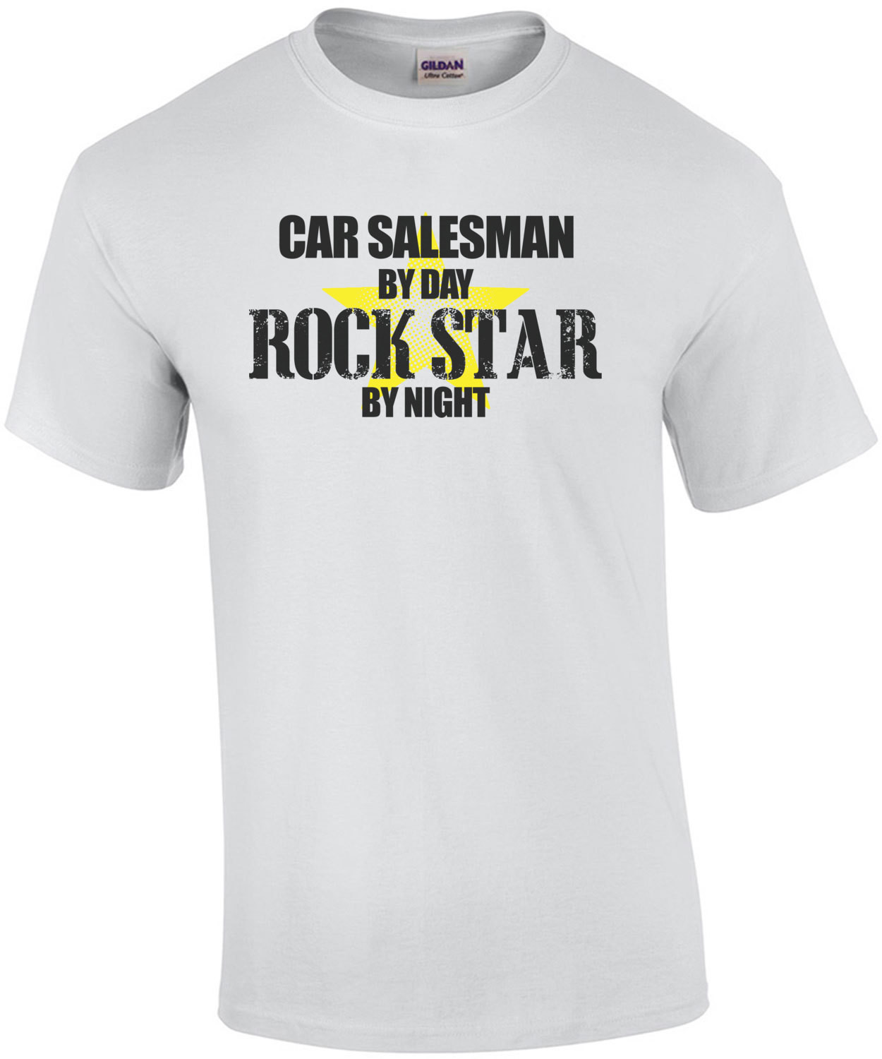 Car Salesman By Day Rock Star By Night T-Shirt